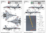 TRUMPETER Chinese J-15 with flight deck 01670-1/72