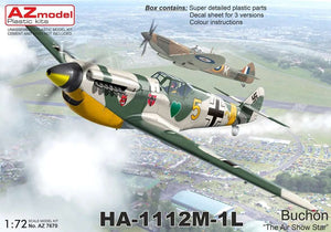 AZ Model HA-1112M-1L Buchon The Air Show Star AZ7610-1/72