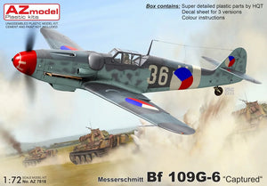 AZ Model Messerschmitt Bf 109G-6 Captured AZ7818-1/72