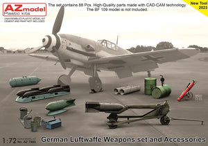 AZ Model German Luftwaffe Weapons set and Accessories AZ7860-1/72