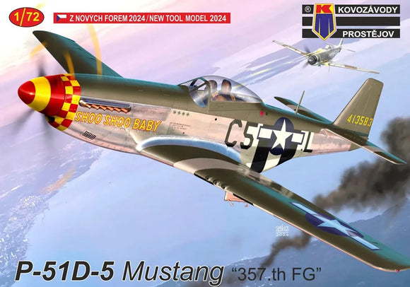 KP Models P-51 D-5 Mustang 357 th FG KPM0439-1/72