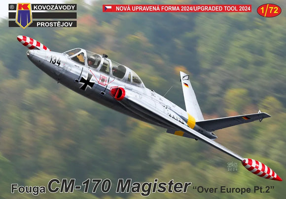 KP Models Fouga CM 170 Magister Over Europe Pt 2 KPM0444-1/72