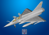 Modelsvit Mirage 2000 B 72074-1/72